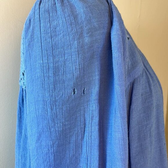 John Paul Richard Eyelet Woman's Sz MED Granola Girl CottageCore Lagenlook - Picture 9 of 13